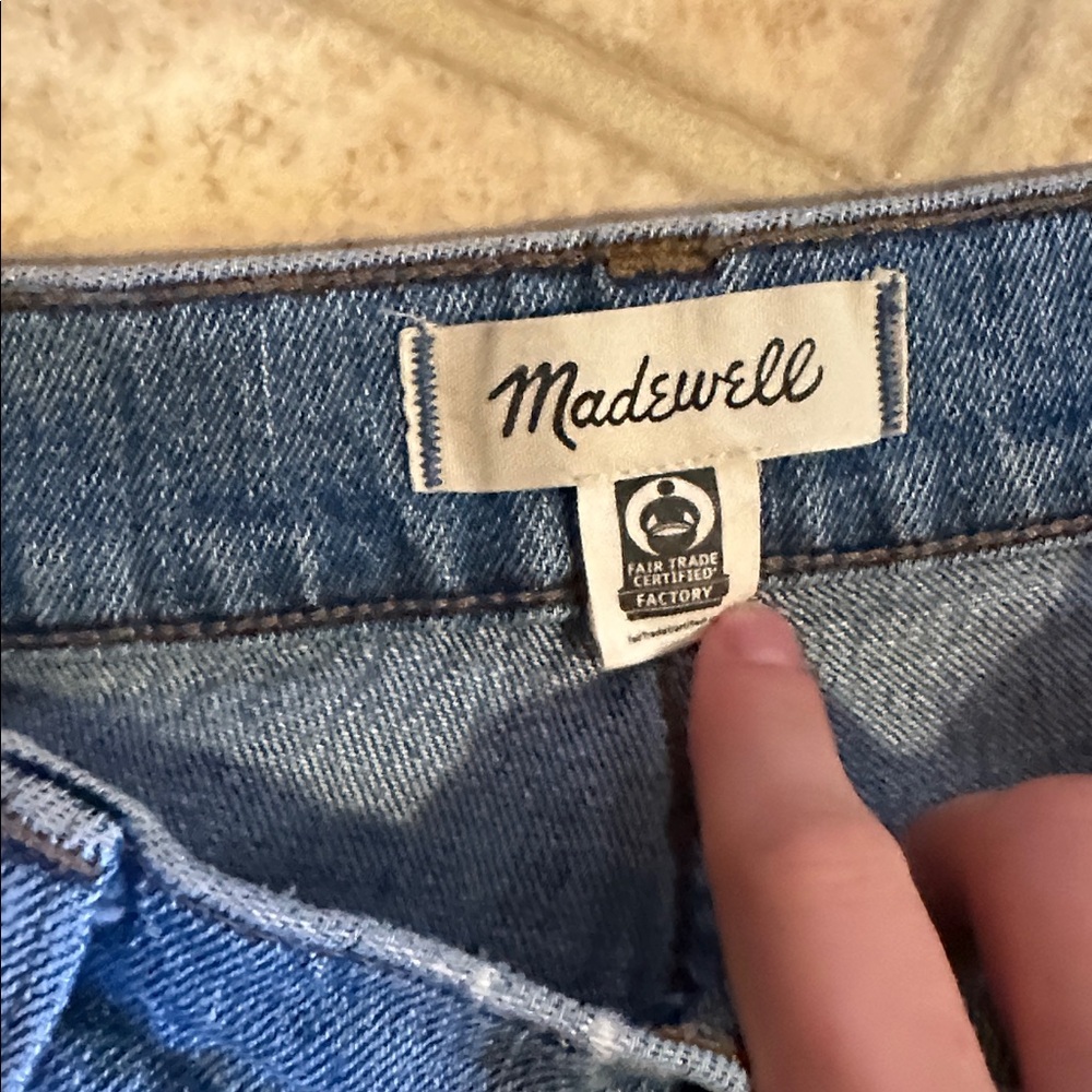 Madewell Light Blue Denim Jeans - Picture 3 of 4